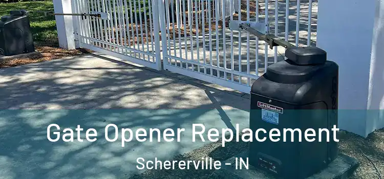 Gate Opener Replacement Schererville - IN